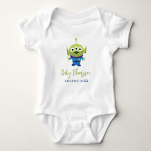 Alien   Baby Announcement with Date Bodysuit