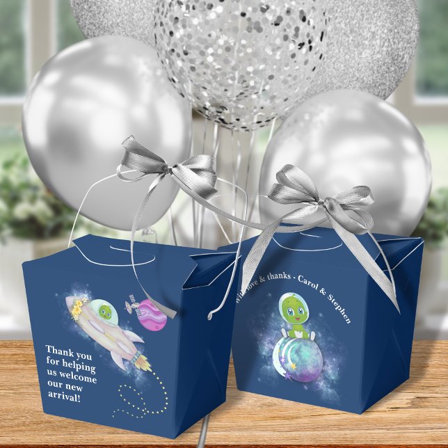 Alien Baby Shower Favour Box (Creator Uploaded)