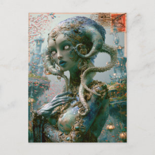 Alien Beauty - Sapphron Postcard