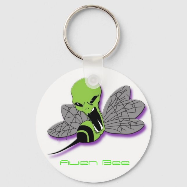 Alien Bee Key Chain (Front)