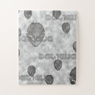 Alien Believe Jigsaw Puzzle