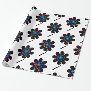 Alien Blooms  Wrapping Paper