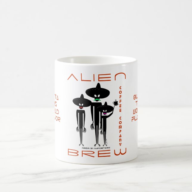 Alien Brew Coffee Company Mug (Center)