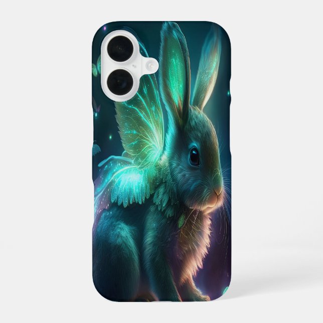 Alien Bunny iPhone 16 Case (Back)