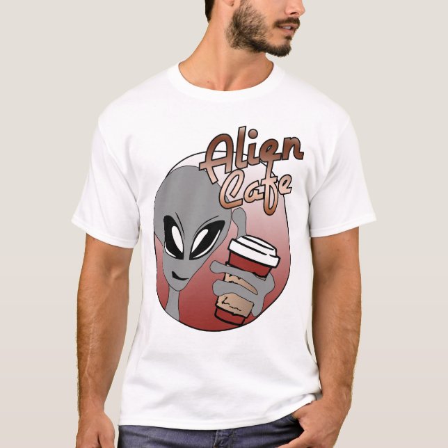 Alien CafeT-Shirt T-Shirt (Front)