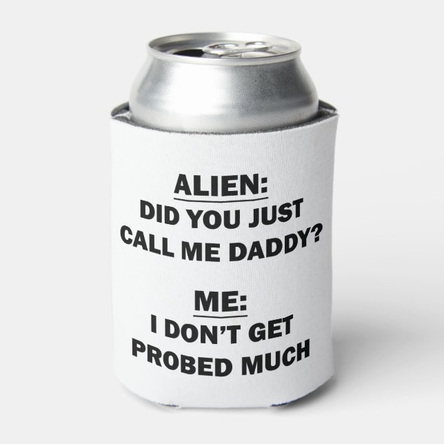 Alien Can Cooler (Can Front)