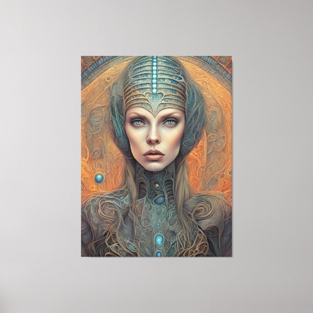 Alien Canvas Print (Front)