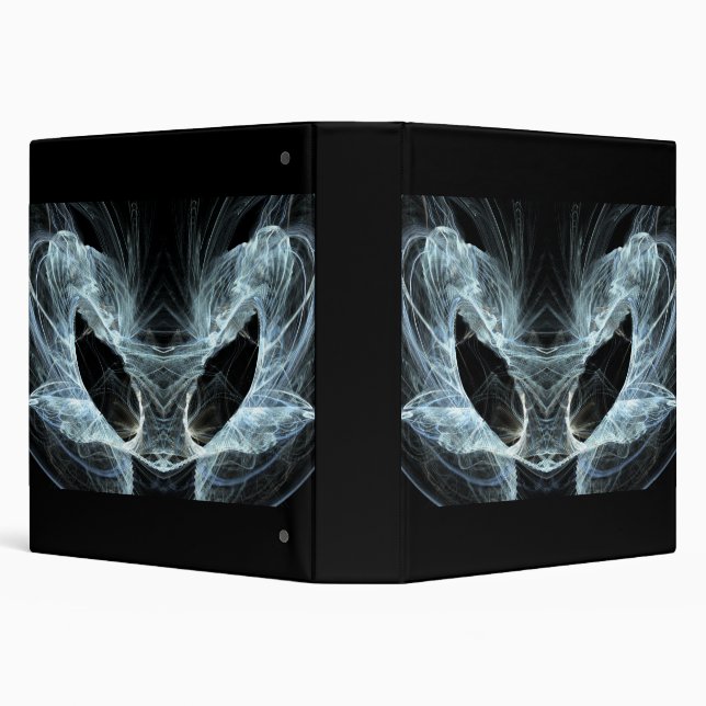 Alien Cat. Mystical Fantasy Art Fractal. Binder (Background)