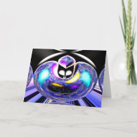 Alien celestial cat art