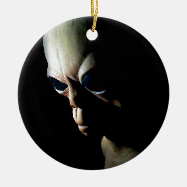 Alien Ceramic Ornament (Front)