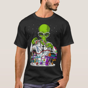 Alien Chemistry Teacher T-Shirt