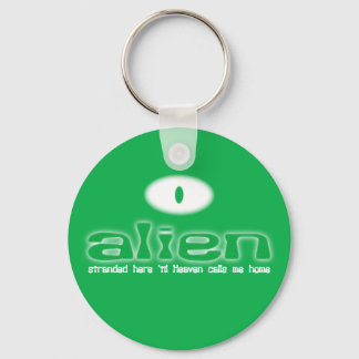 Alien Christian keychain/keyring Keychain