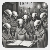 Alien Christmas Carol Choir