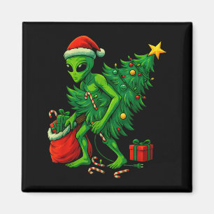 Alien Christmas Tree Lights Xmas Boys Men Magnet