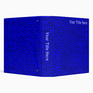 Alien Circuits - Shades of Blue (1.5) Binder