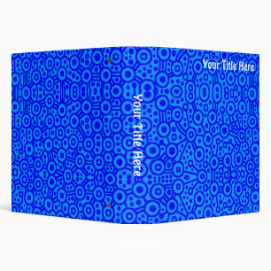 Alien Circuits - Shades of Blue (1.5) Binder