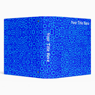 Alien Circuits - Shades of Blue (1.5) Binder