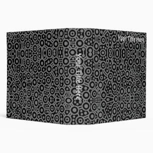 Alien Circuits - Shades of Grey Binder