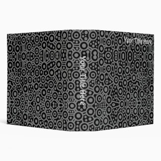 Alien Circuits - Shades of Grey Binder