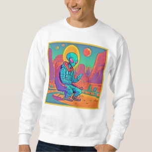 Alien Coolness Unleashed Sweatshirt