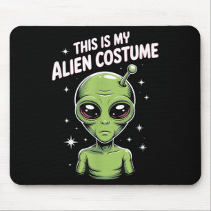 Alien Costume Mouse Pad