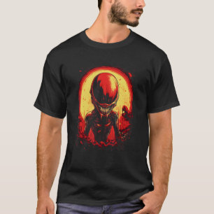Alien Creature Extraterrestrial by Haunted Horror  T-Shirt