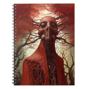 Alien Creature Sci-fi Horror Art Notebook