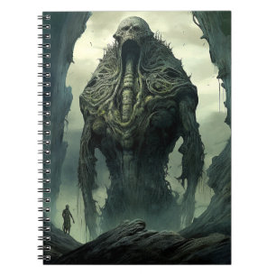 Alien Creature Sci-fi Horror Art Notebook