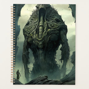 Alien Creature Sci-fi Horror Art Planner