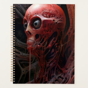 Alien Creature Sci-fi Horror Art Planner
