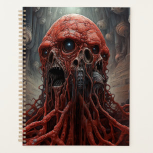 Alien Creature Sci-fi Horror Art Planner