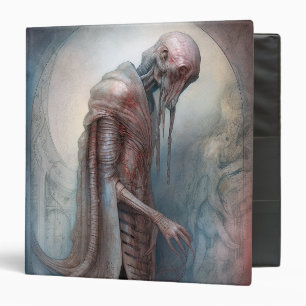 Alien Creature Science Fiction Binder