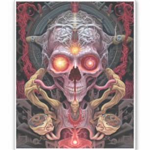 Alien Creature Surreal Horror Art