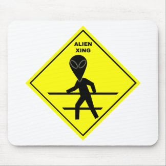 Alien Crossing Mousepad