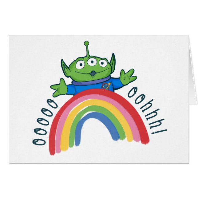 Alien de Toy Story Rainbow (Devant horizontal)