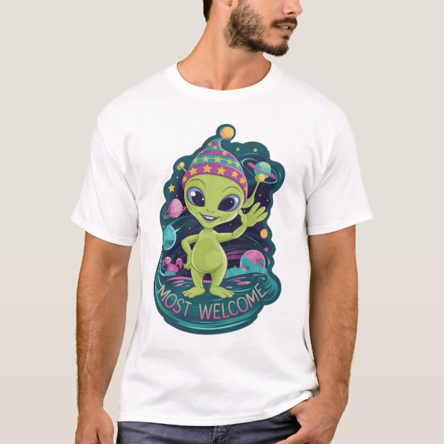 Alien design  T-Shirt (Front)