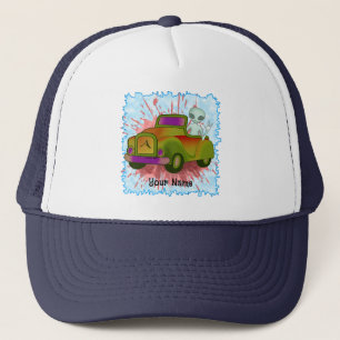 Alien Driving Car  hat
