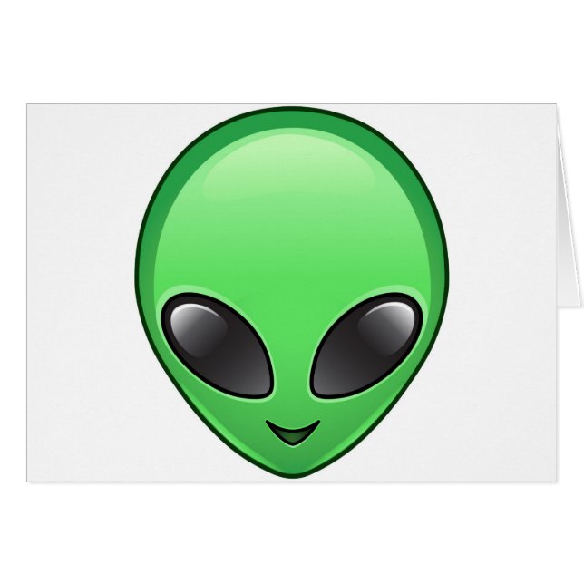 alien emoji (Front Horizontal)