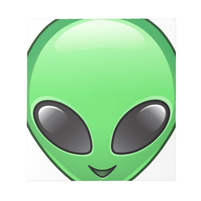 alien emoji notepad (Front)