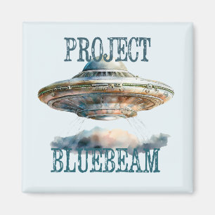 Alien Encounter Conspiracy UFO Magnet
