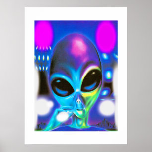 Alien Encounter Poster