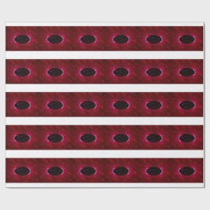 Alien Energy Source With Background Spheres Wrapping Paper