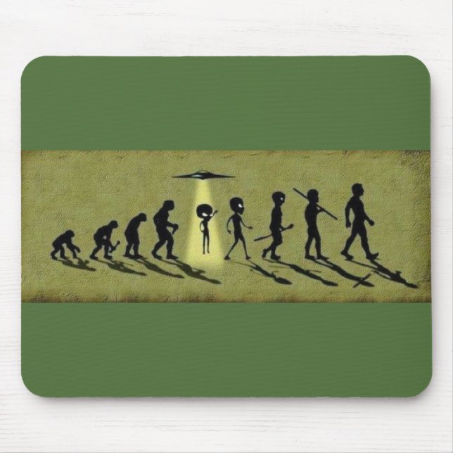 Alien evolution mouse pad (Front)
