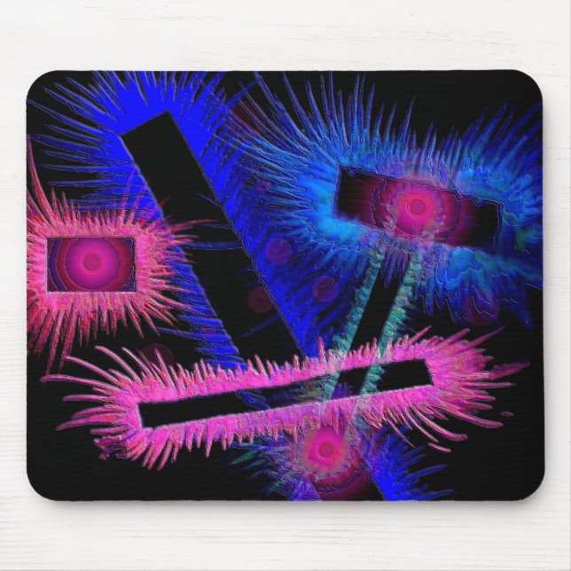 Alien Eyes Mouse Pad (Front)