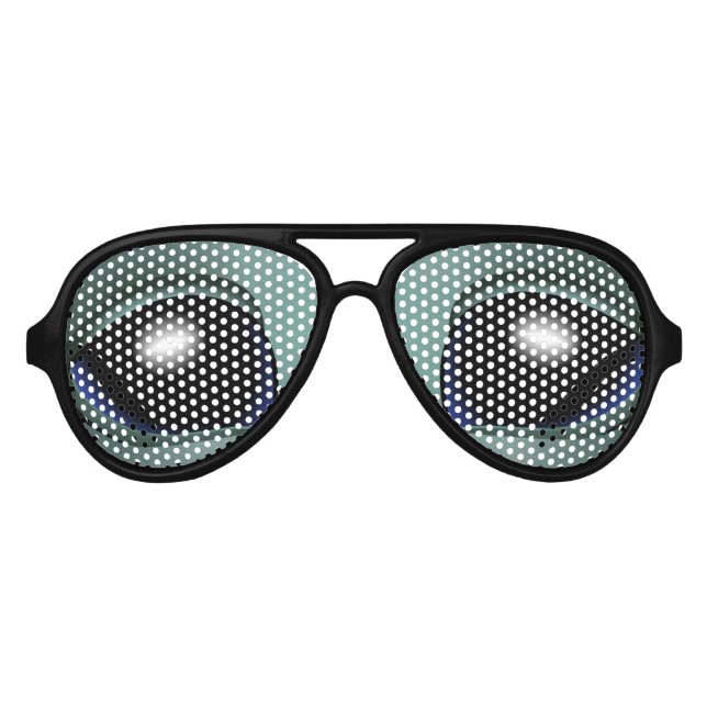 Alien Eyes Sunglasses Fun Alien Costume Gifts (Front)