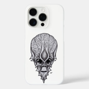 Alien Face , African Skull Facial Reconstruction iPhone 16 Pro Case