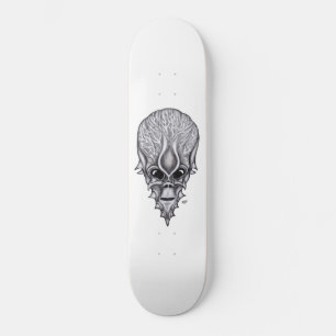 Alien Face , African Skull Facial Reconstruction Skateboard