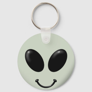 Alien Face Keychain