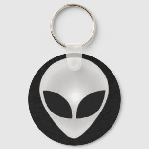 Alien Face Keychain