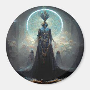 Alien Fae 3 Fantasy Sci-Fi Magnet